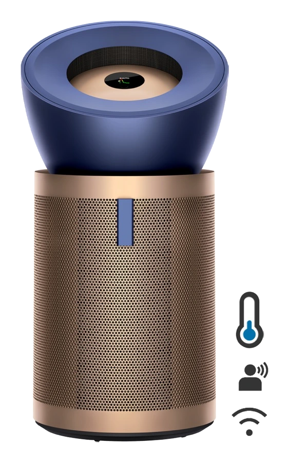 Dyson Очиститель воздуха Purifier Big+Quiet Formaldehyde BP04 — Prussian Blue/Gold