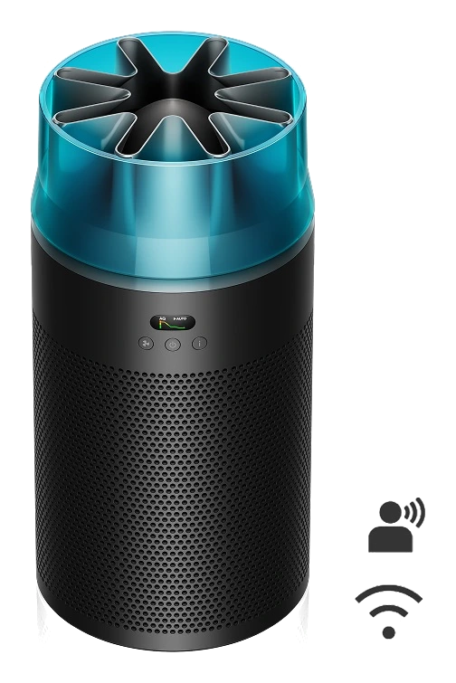 Dyson Очиститель воздуха HushJet Purifier Compact HJ10 — Black/Teal