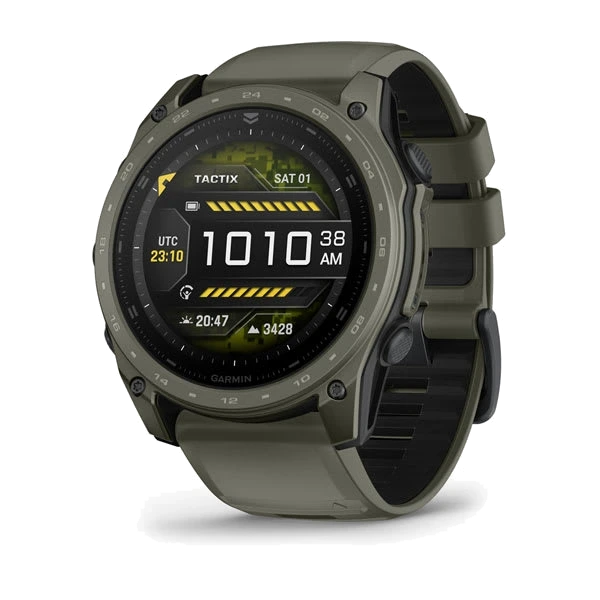 Часы Garmin tactix 8 51 мм, AMOLED, Cerakote Coating — Includes Applied Ballistics Ultralight Solver and Olive Drab Cerakote Coating