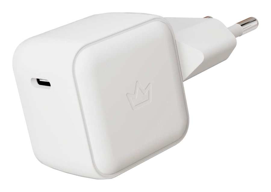 VLP Сетевое зарядное устройство VLP G-Charge 45Вт USB-C, PD, QC — Белый