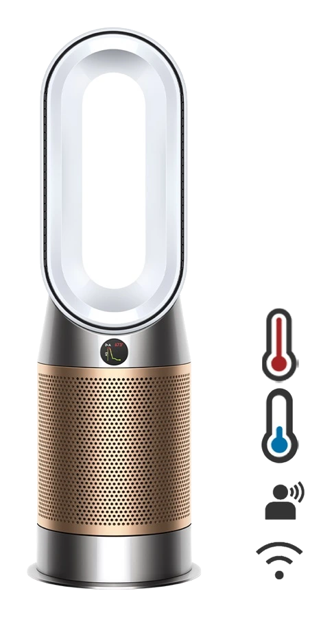 Dyson Очиститель воздуха Purifier Hot+Cool HP2 De-NOx — White/Gold