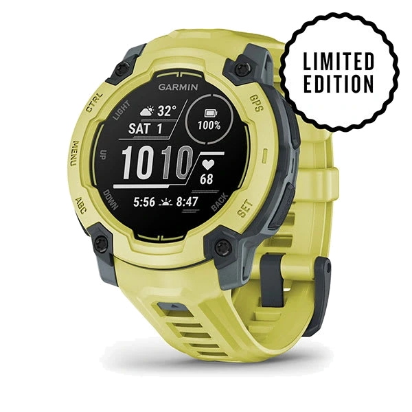 Часы Garmin Instinct E 45 мм — Electric Lime with Electric Lime Band