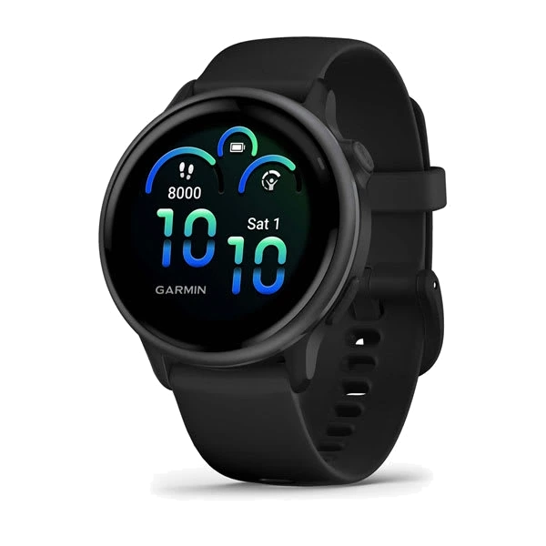 Часы Garmin vivoactive 6 — Slate with Black Band