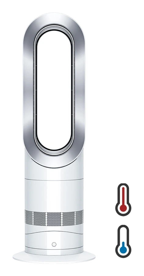 Dyson Тепловентилятор Hot+Cool Jet Focus AM09 — White/Nickel