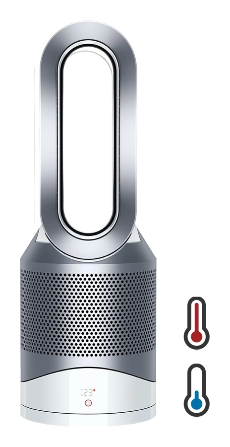 Dyson Очиститель воздуха Pure Hot+Cool HP00 — White/Silver