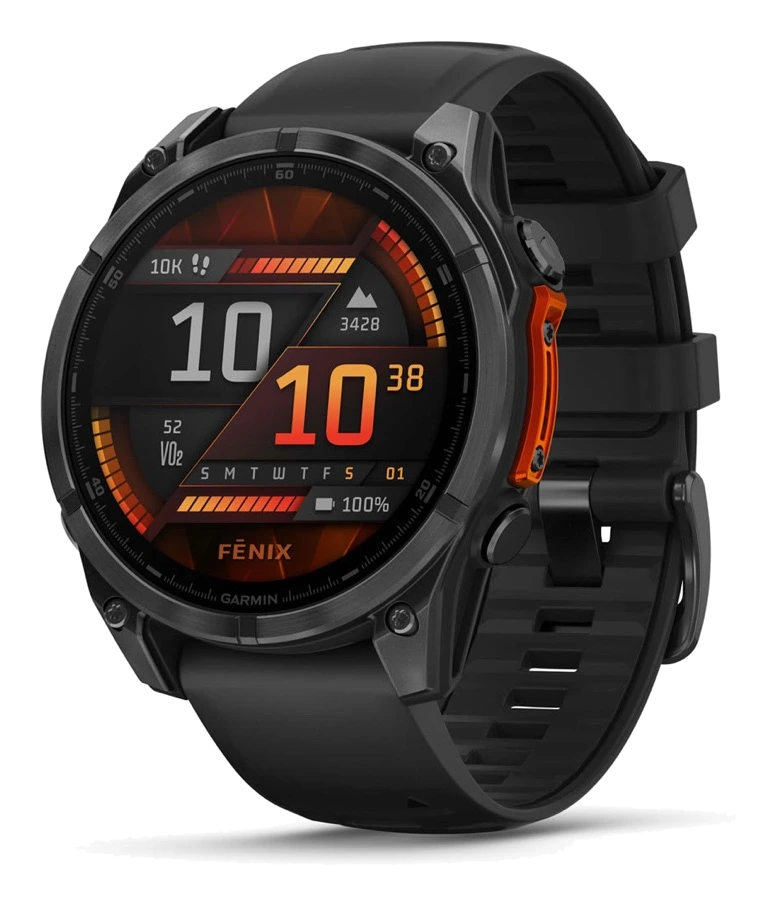 Garmin Fenix 8 — AMOLED Slate Gray / Black