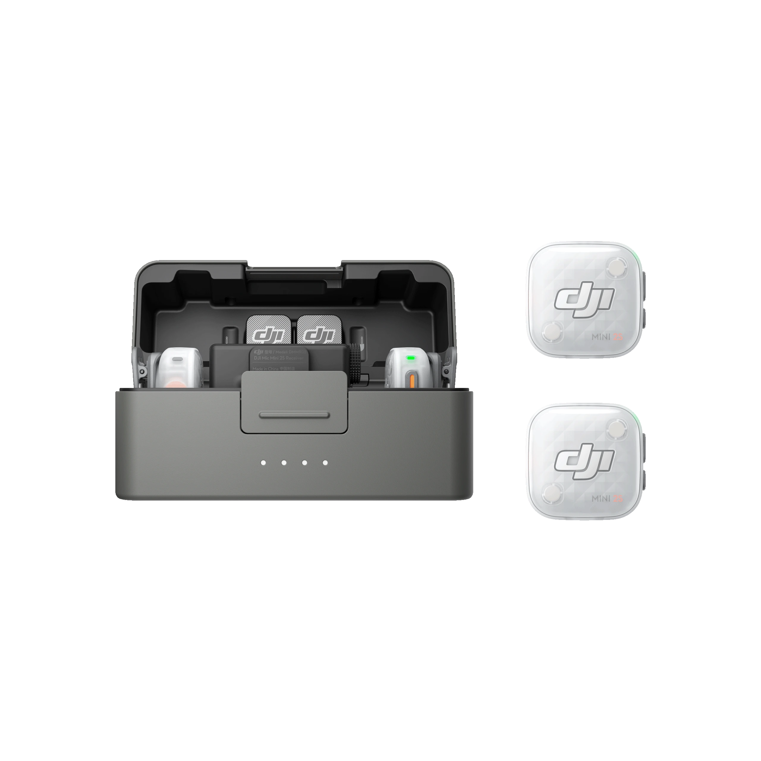 DJI Mic Mini 2S — DJI Mic Mini 2S (4 TX + 1 RX + Charging Case)