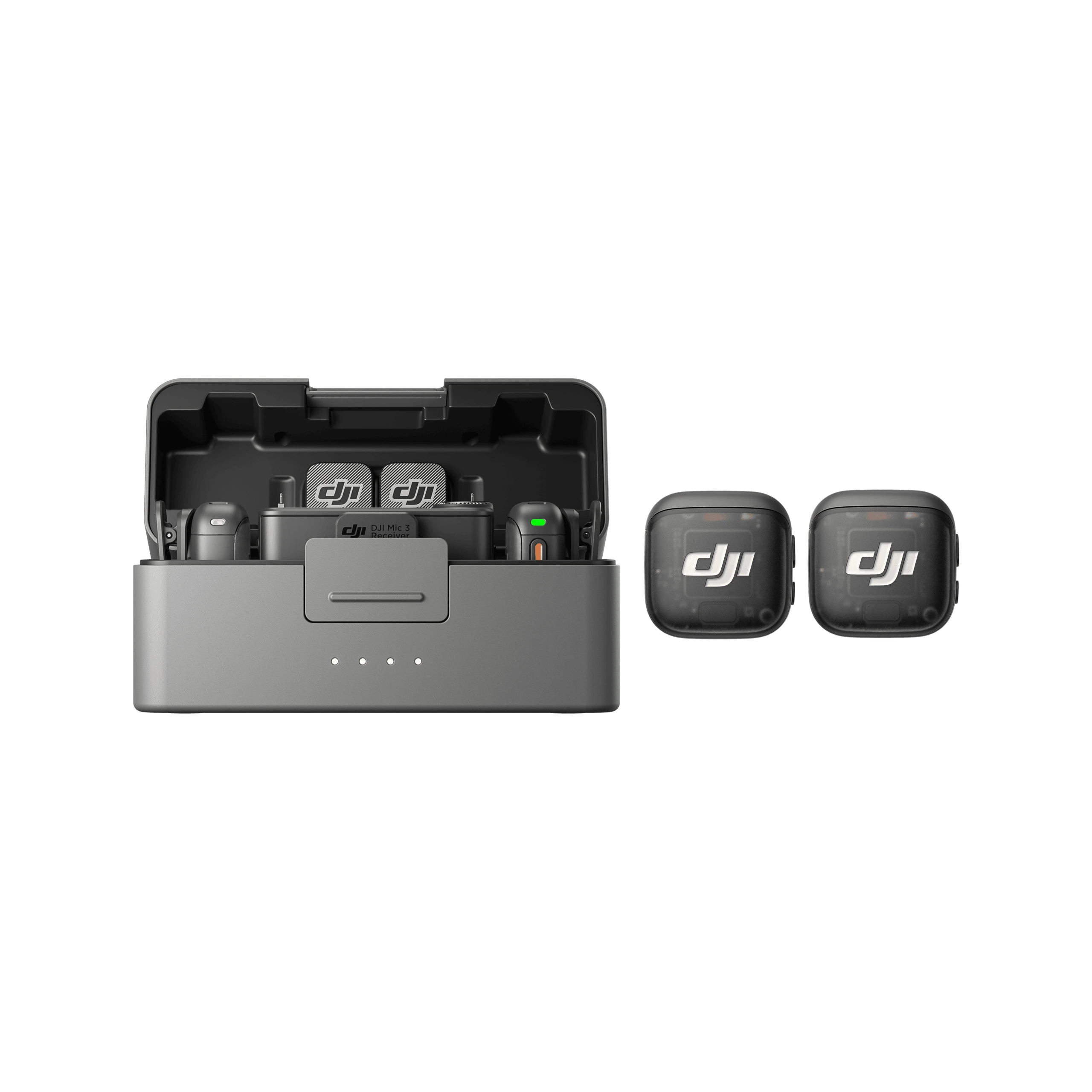 DJI Mic 3 — DJI Mic 3 (4 TX + 1 RX + Charging Case)