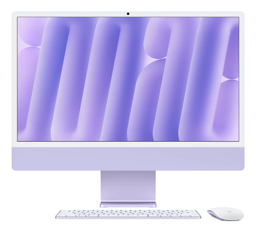 Apple iMac 24″ M4 — Фиолетовый