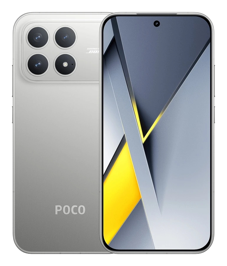Xiaomi POCO F8 Pro — Серебристый титан