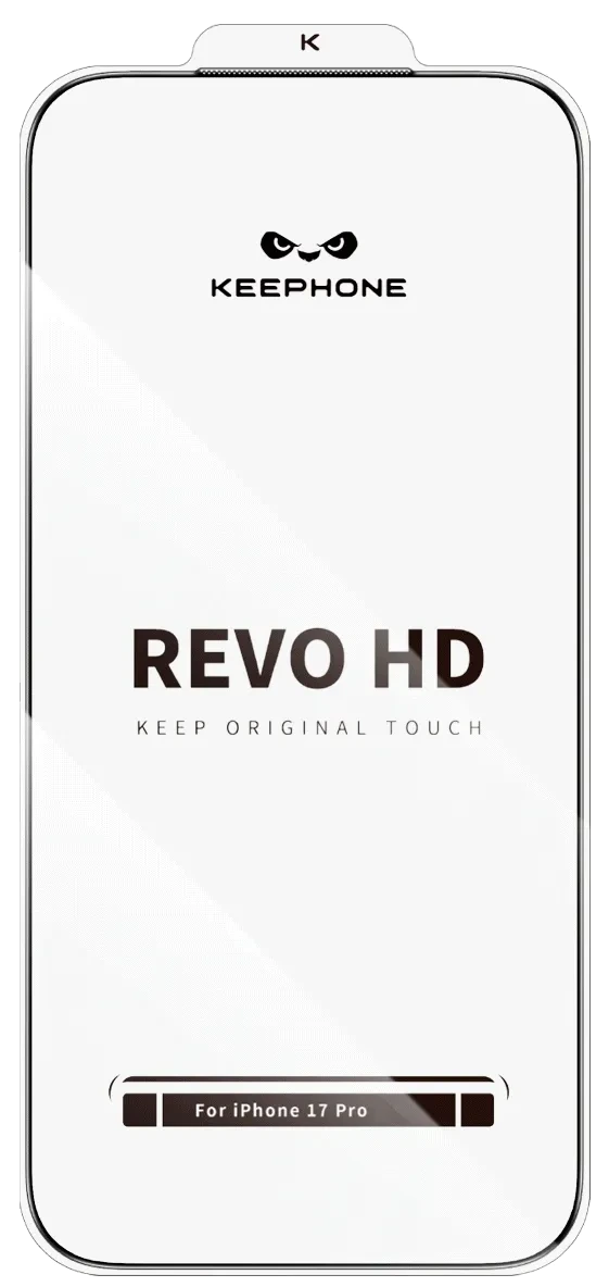 Защитное стекло Keephone · для iPhone 18 Pro · Глянцевое — иллюстрация серии/упаковки
